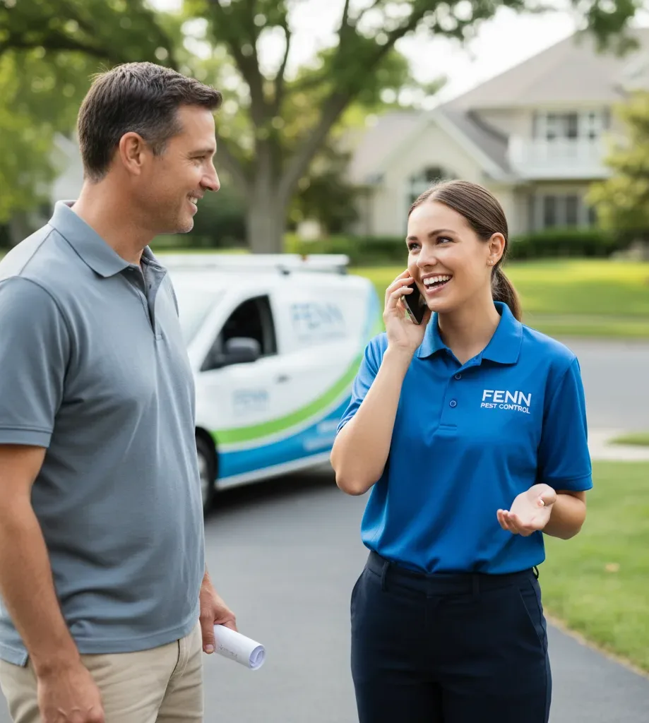 Fenn Pest Control customer support in Wayne